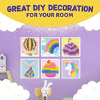 jackinthebox Poke Poke Art – Magical Theme, Mess-Free Fabric Art and Craft - Image 8