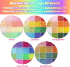 Funtopia 34000pcs+ 3mm Seed Beads - Image 2