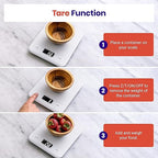Etekcity Food Kitchen Scale, Digital Grams and Ounces - Image 4