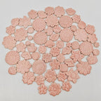 500g/1.1lb Ceramic Mosaic Tiles Mixed Shapes of Flowers, Mushrooms - Image 8