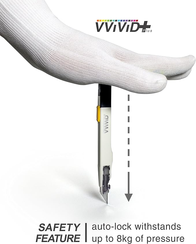 VViViD+ Premium Retractable Precision Balanced Multi-Use Utility Blade - Image 9