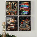 4 Pack Book Flower Diamond Art Kits - Image 2