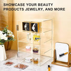 4 Tier Clear Acrylic Display Case - Image 5