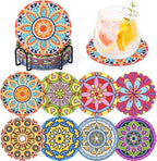 Mandala Diamond Art Painting Coasters Kit by GOHDODD