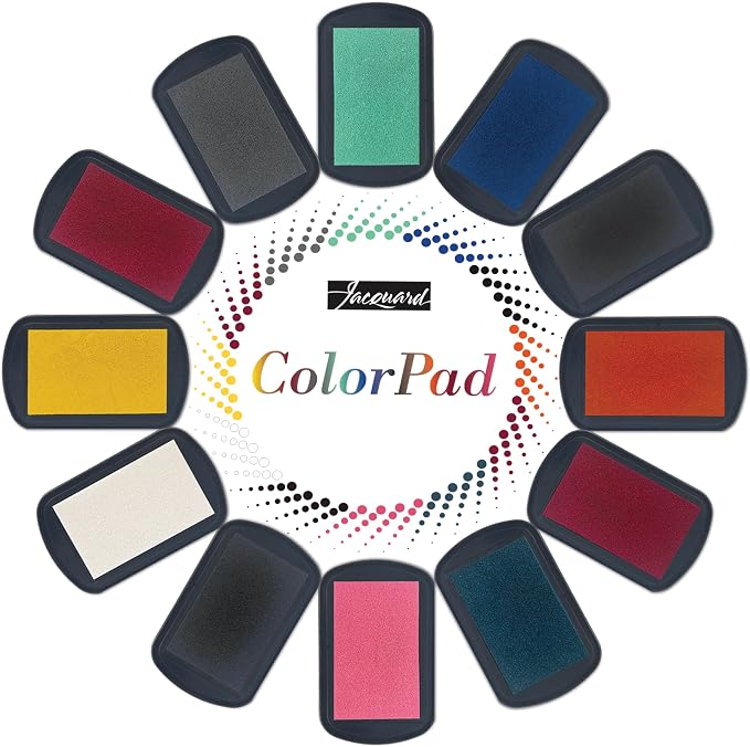 Jacquard ColorPad Archival Pigment Ink Stamp Pads- Periwinkle - Image 4