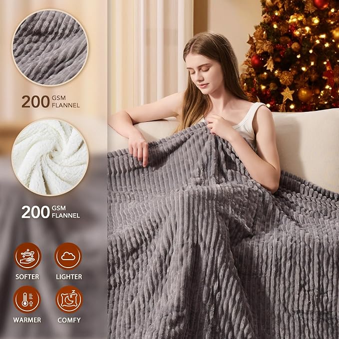 Homemate Electric Heated Blanket King Size - Image 2