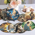 8 Pack Diamond Art Coasters, Jesus Christ Diamond Painting Coasters Kits | - Image 5