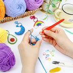 INSCRAFT 113 Piece Crochet Kit - Image 7