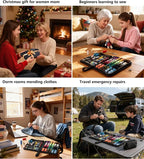 Cebelo Large Sewing Kit for Adults: 232Pcs Sewing Supplies for Hand Mending - Image 3