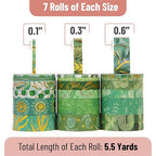 Mr. Pen- Washi Tape Set, 21 Rolls, 5.5 Yards/Roll | Washi Tape - Image 4