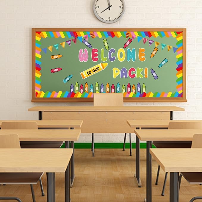 79 Pcs Welcome Back to School Bulletin Board Decorations | Welcome to Our Pack - Image 4