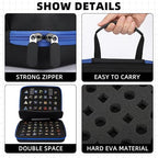 Aoriher 1 Pcs Dice Case with Removable Slotted Tray - Image 3