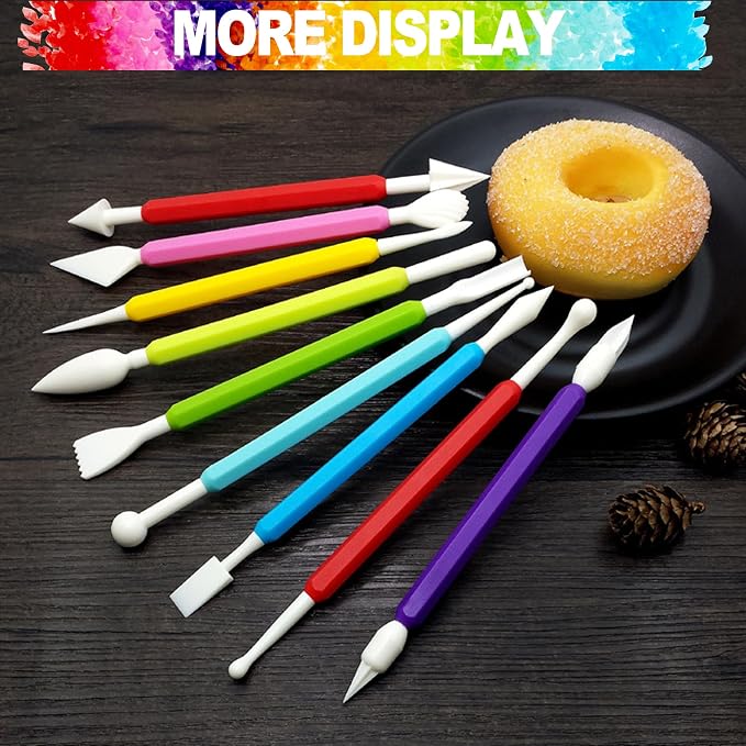 LINPHCEY Air Dry Clay Tools for Kids Ages 8+ Pottery Clay Tool Kit Plastic Clay - Image 7