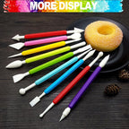 LINPHCEY Air Dry Clay Tools for Kids Ages 8+ Pottery Clay Tool Kit Plastic Clay - Image 7