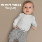 Yoofoss Pack and Play Sheets Fitted, Mini Crib Sheets 2-Pack - Image 5