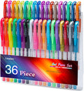 TANMIT 36 Colors Gel Pens Set for Adult Coloring Books by Createsomethingwonderfultoday