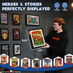 JupDec Comic Book Frame, Premium Wood Display Case - Image 5