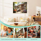 Paint by Numbers Kit for Adults, Bookstore DIY Painting Kit, 16x20 Inch | - Image 7