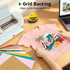 TECKWRAP Heat Transfer Vinyl for T Shirts, 50+ Washes, 10 Sheets 12" x 12" | - Image 6