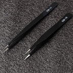 ZHIYE Precision ESD Anti-Static Tweezers, Jewelry-making, Laboratory Work - Image 5