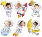 54Pcs Astronaut Cutouts Bulletin Boards Decorations, DIY Space Cutouts Planet by PAIVSUN