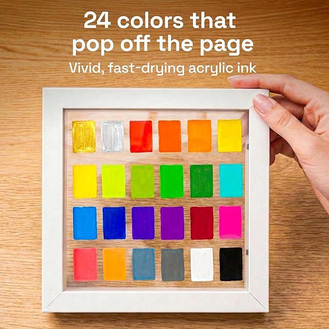 ARTISTRO 24 Glass Acrylic Paint Markers - Image 4
