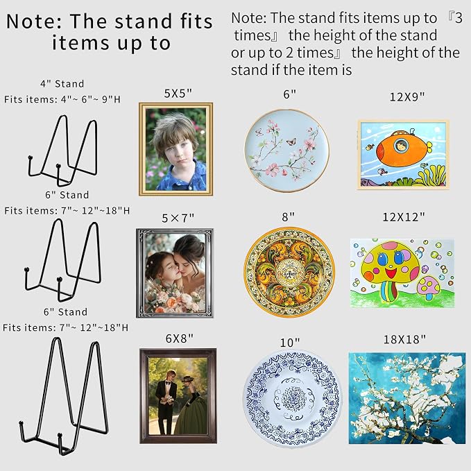Birity 32 pcs 4.5in Plate Stands - Image 6