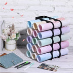 Outus Vinyl Storage Rack Acrylic 15 Holes Vinyl Roll Holder Craft Paper Storage - Image 7