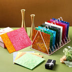 Geetery 30 Pcs Pearlescent Acrylic Sheets 1/8 Thickness Acrylic Sheets - Image 2