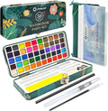 Artecho Watercolor Paint Set 50 Colors, Travel Watercolor Set by Artecho