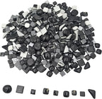 1.1LB Mixed Color Irregular Crystal Mosaic Tiles, Tiny Mini Mosaic Tile DIY - Image 8