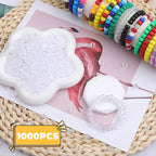 Plastic Pony Beads, for Bracelet, Hair Braiding, Friendship Bracelets, Jewelry - Image 3