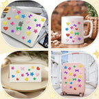 Foam Stickers, 7 Sheets 3D Glitter Foam Heart Stickers, Self-Adhesive EVA Foam - Image 5