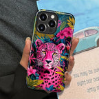 ZHEGAILIAN Case for iPhone 13 Pro Max, Panther Leopard Flower Durable - Image 5