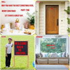 Letter Stickers, Mailbox Numbers, 4 Inch Waterproof Vinyl Alphabet | 4 Inch Red - Image 3
