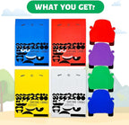 VKPI 4 Pieces EVA Foam Art Crafts Gift Kit, Creative Make Your Own Cars - Image 3