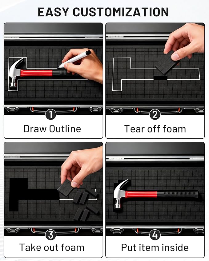 4Pcs Pick and Pluck Foam Sheets - Image 4