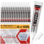16 PCS 15ml B7000 Rhinestone Glue Clear – Super Glues by INSOIA