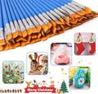 UPINS 30 Pcs Flat Paint Brushes, Small Brush Bulk - Image 6