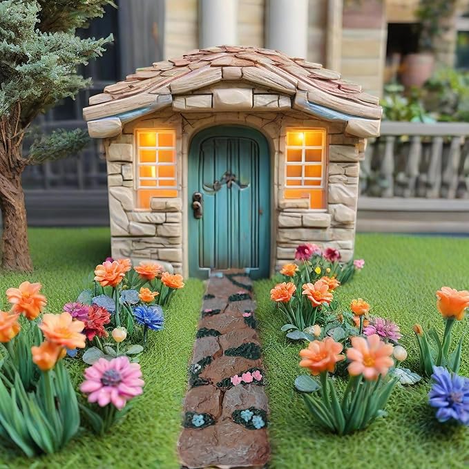 MUAMAX Fairy Garden Walkway Path, Fairy Garden Pathway, Fairies Gardens - Image 5
