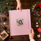 8.5x11 Inch Scrapbook Photo Album, Linen Cover DIY Scrapbooks - Image 8