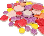 1.1lb Ceramic Mosaic Tiles, Mixed Colour Ceramic Mosaic Pieces by Unknown