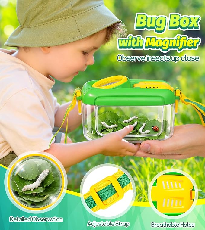 Bug Catcher for Kids, Outdoor Explorer Kit for Kids Age 3 4 5 6 7 8 - Image 3