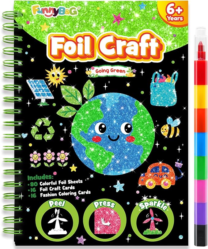 FUNNYB&G Mess-Free Foil Art Craft by FUNNYBG