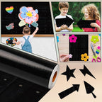 Inkspire Black Wood Bulletin Board Paper Roll, 14.8FTx47IN Large Reusable - Image 5