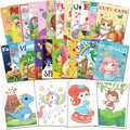 Kalysky 24 Mini Coloring Books for Kids Ages 4-8 8-12 Party Favors | 7 x 5.1 by Kalysky