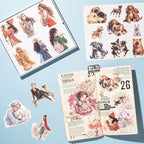 JOYCHOIC Scrapbook Stickers Set, Junk Journal Supplies, Bullet Journals - Image 2