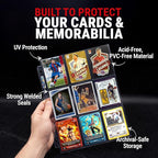 Ultra Pro Card Pages for Binders – 9 Pocket Trading Card Binder Pages – Silver - Image 5
