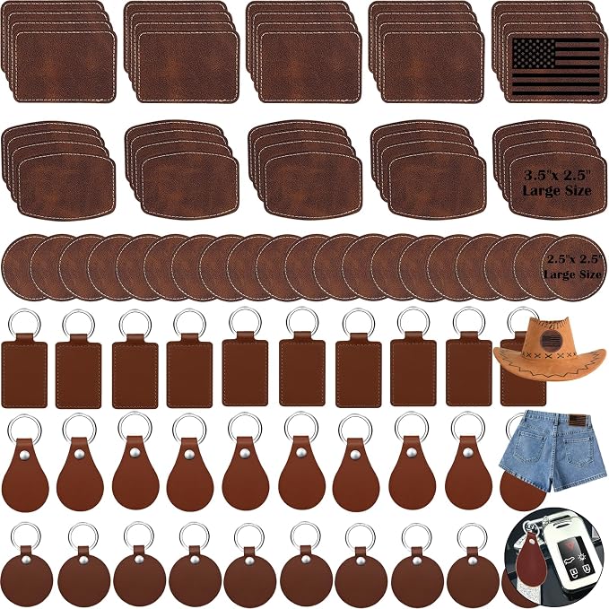 90 Pcs Lasable Engravable Blanks by iFForce
