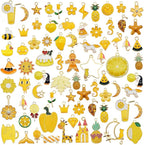 30pcs Mixed Enamel Charms Pendants by JulieWang-FortheLoveofHandmade